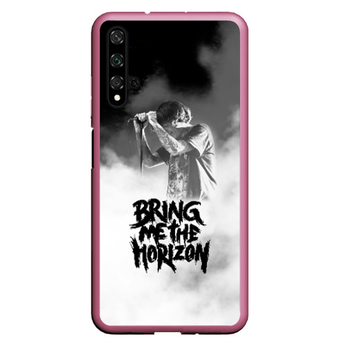 Чехол для Honor 20 Bring Me the Horizon, цвет малиновый