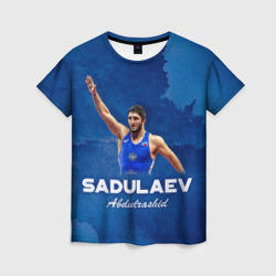 Женская футболка 3D Абдулрашид Садулаев
