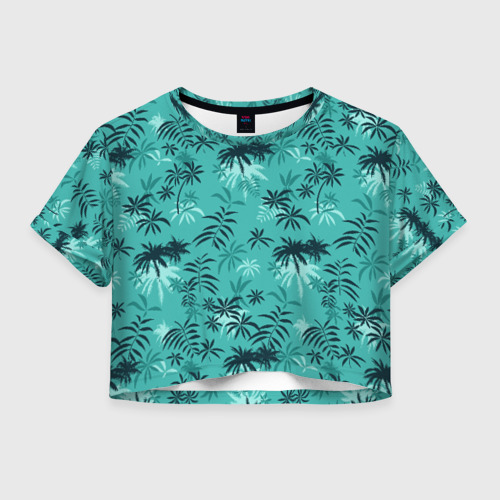 Женская футболка Crop-top 3D Tommy Vercetti, цвет 3D печать