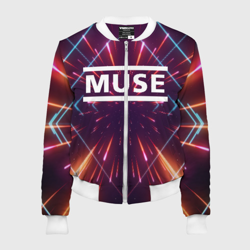 Женский бомбер 3D MUSE Фото 01 Женский бомбер 3D MUSE Фото 01