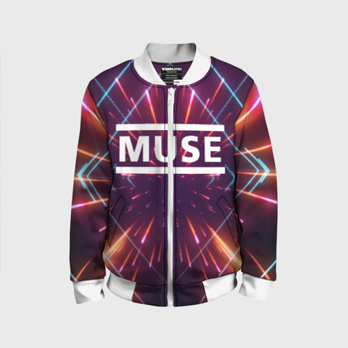 Детский бомбер 3D MUSE Фото 01 Детский бомбер 3D MUSE Фото 01