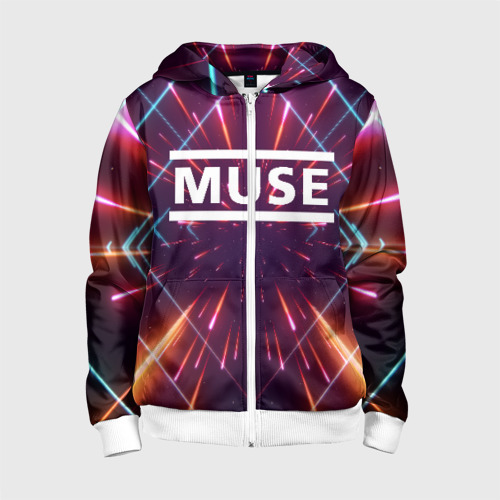 Детская толстовка 3D на молнии MUSE Фото 01 Детская толстовка 3D на молнии MUSE Фото 01