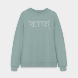 Мужской свитшот oversize без начеса хлопок Muse