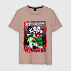 Мужская футболка хлопок System of a Down