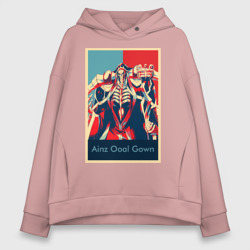 Женское худи Oversize хлопок Ainz ooal gown Poster