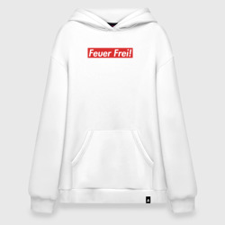 Худи SuperOversize хлопок Feuer Frei!