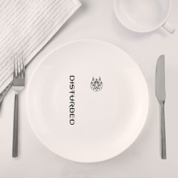 Набор: тарелка + кружка Disturbed - фото 2