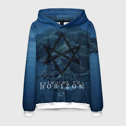 Мужская толстовка 3D Bring Me the Horizon, цвет белый