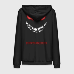 Мужская толстовка на молнии хлопок Disturbed face
