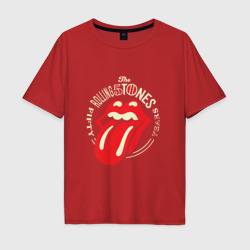 Мужская футболка хлопок Oversize Rolling Stones