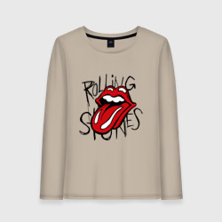 Женский лонгслив хлопок Rolling Stones