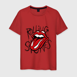 Мужская футболка хлопок Rolling Stones