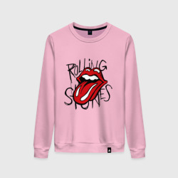 Женский свитшот хлопок Rolling Stones