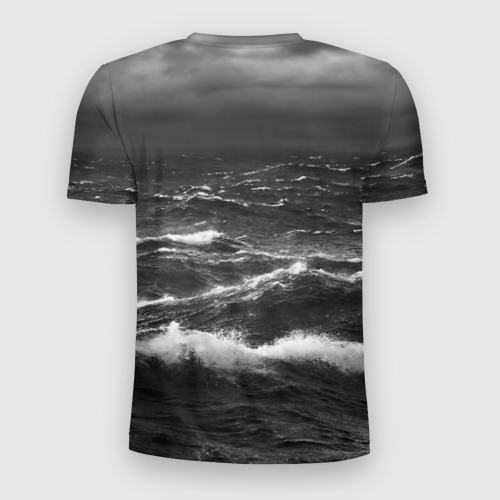 Мужская футболка 3D Slim Bring Me The Horizon - it comes in waves, цвет 3D печать - фото 2