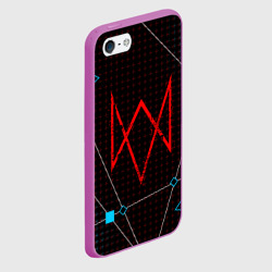 Чехол для iPhone 5/5S матовый Watch dogs legion - фото 2