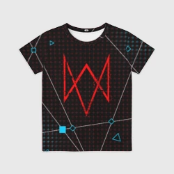 Детская футболка 3D Watch dogs legion