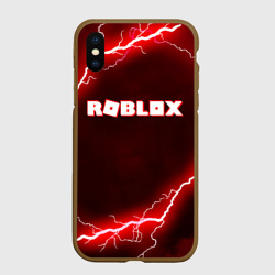 Чехол для iPhone XS Max матовый Roblox