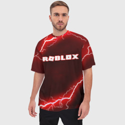 Мужская футболка oversize 3D Roblox - фото 2