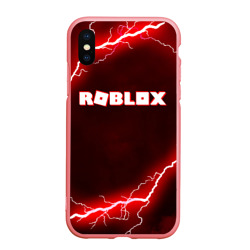 Чехол для iPhone XS Max матовый Roblox