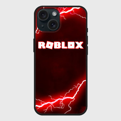 Чехол силиконовый для Apple iPhone 15 матовый Roblox