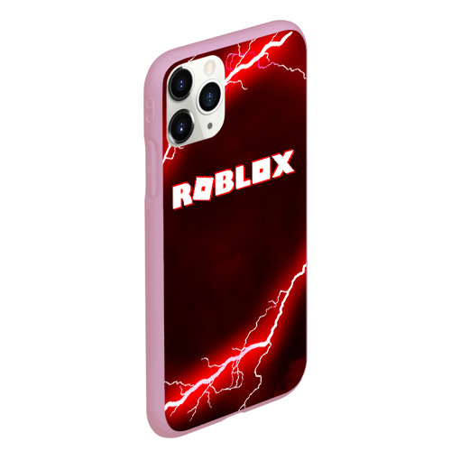 Чехол для iPhone 11 Pro Max матовый Roblox, цвет розовый - фото 3