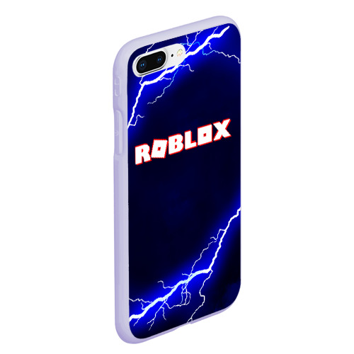 Чехол для iPhone 7Plus/8 Plus матовый Roblox, цвет светло-сиреневый - фото 3