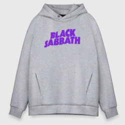 Мужское худи Oversize хлопок Black Sabbath