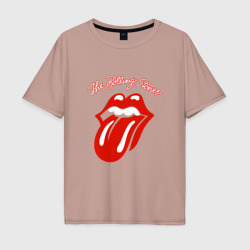 Мужская футболка хлопок Oversize The Rolling Stones