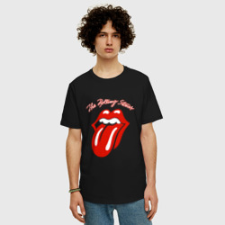 Мужская футболка хлопок Oversize The Rolling Stones - фото 2