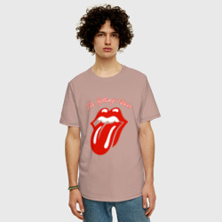 Мужская футболка хлопок Oversize The Rolling Stones - фото 2