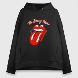 Женское худи Oversize хлопок The Rolling Stones