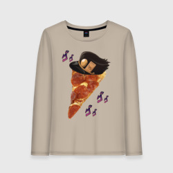 Женский лонгслив хлопок JoJo Pizza