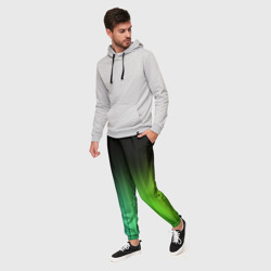 Мужские брюки 3D Неоновые полосы - Минимализм - фото 2