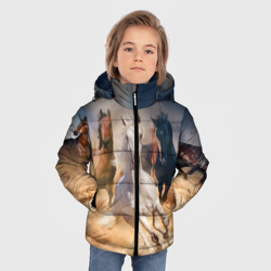 Зимняя куртка для мальчиков 3D Табун - фото 2