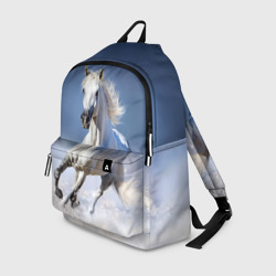 Рюкзак 3D Белая лошадь
