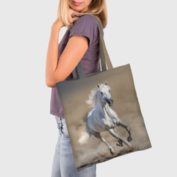 Шоппер 3D Белый конь - фото 2