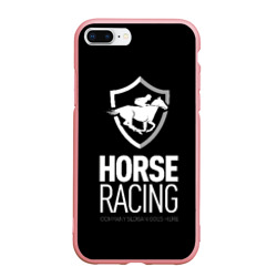 Чехол для iPhone 7Plus/8 Plus матовый Horse racing