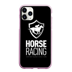 Чехол для iPhone 11 Pro Max матовый Horse racing