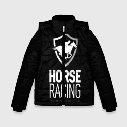 Зимняя куртка для мальчиков 3D Horse racing