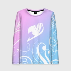 Женский лонгслив 3D Фейри Тейл узоры