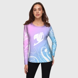 Женский лонгслив 3D Фейри Тейл узоры - фото 2