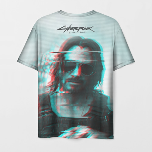 Мужская футболка 3D Cyberpunk 2077, цвет 3D печать - фото 2
