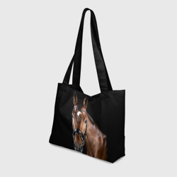 Пляжная сумка 3D Гнедая лошадь - фото 2