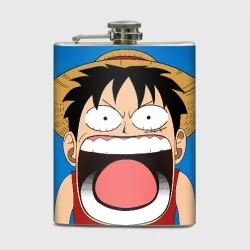 Фляга Луффи - кричит Чё - One Piece мем