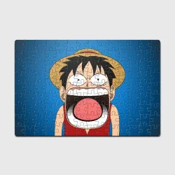 Головоломка Пазл магнитный 126 элементов Луффи - кричит Чё - One Piece мем