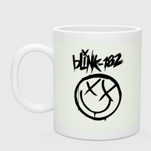 Кружка керамическая Blink-182, цвет фосфор