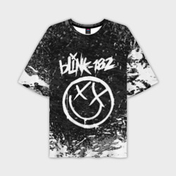 Мужская футболка oversize 3D Blink-182