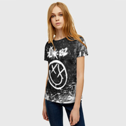 Женская футболка 3D Blink-182 - фото 2