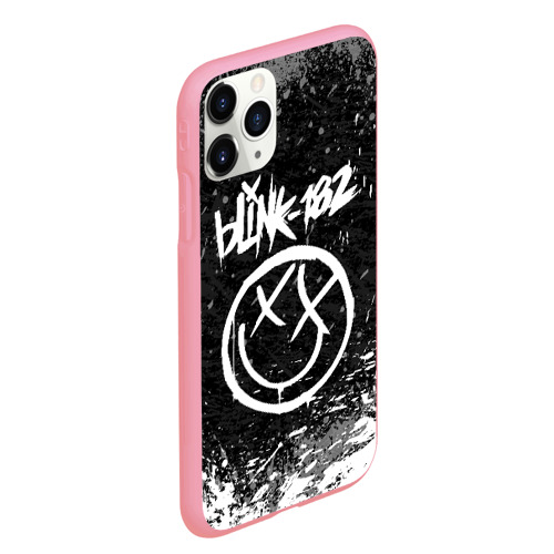 Чехол для iPhone 11 Pro Max матовый Blink-182, цвет баблгам - фото 3