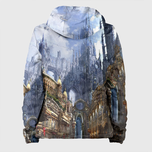 Женская куртка 3D Древний город, цвет белый - фото 2